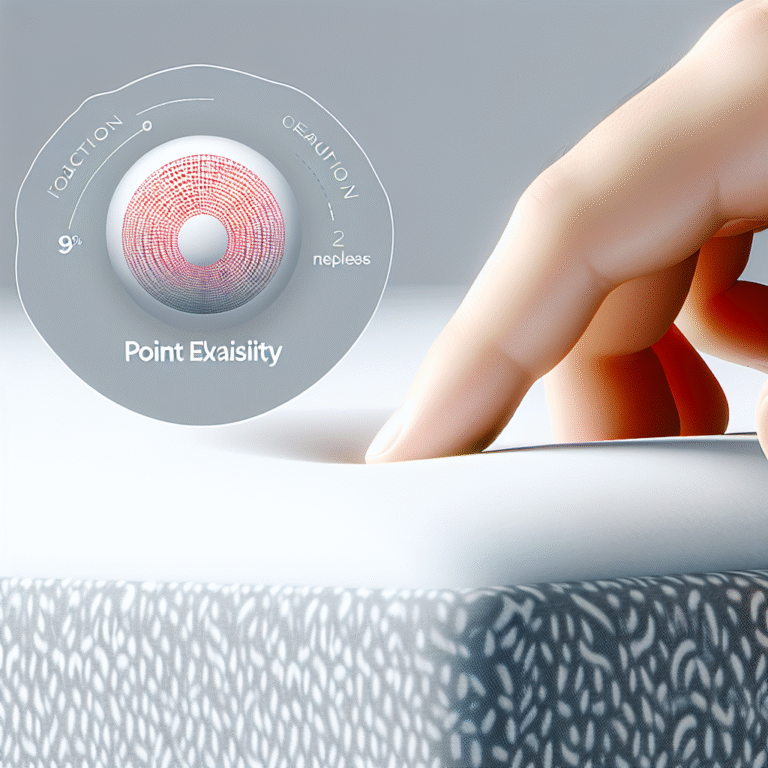 Bodová elasticita matrace: klíč k pohodlnému spánku